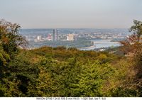 Im Siebengebirge mit Blick auf Bonn